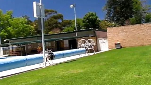 Hot Ebony videos x voyeurs Teen - bikini bleu